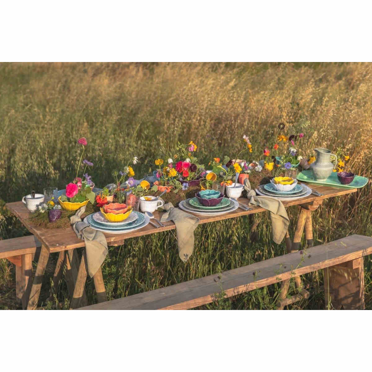 Bordallo Pinheiro Flora Bowl Salmon 12.5cm