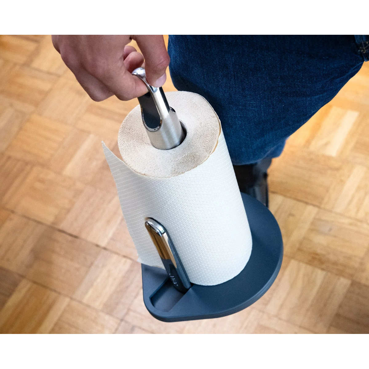 Joseph Joseph Hold Kitchen Roll Holder Grey