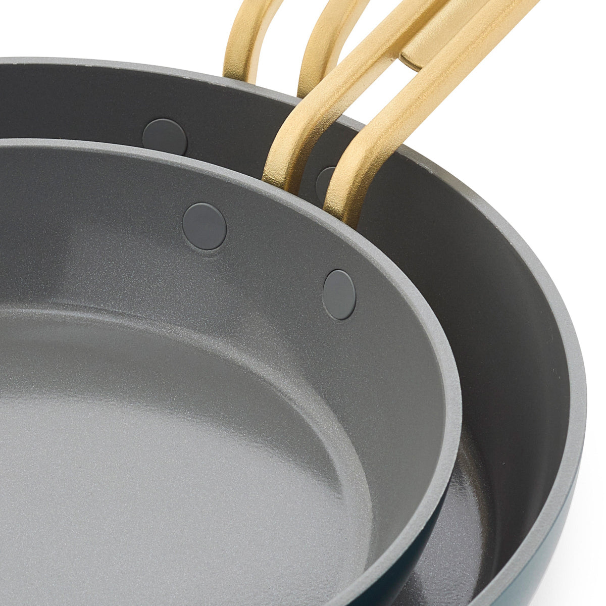 GreenPan™ Stanley Tucci™ Ceramic Nonstick Frypan Set Venetian Teal 20 & 26cm
