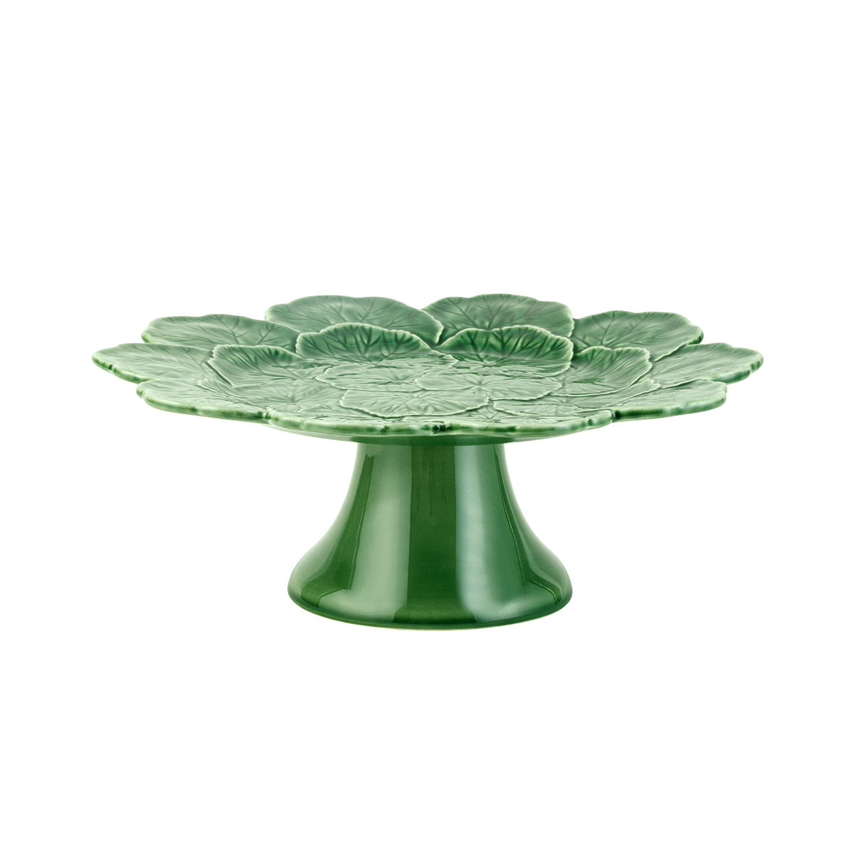 Bordallo Pinheiro Geranium Cake Stand 33cm