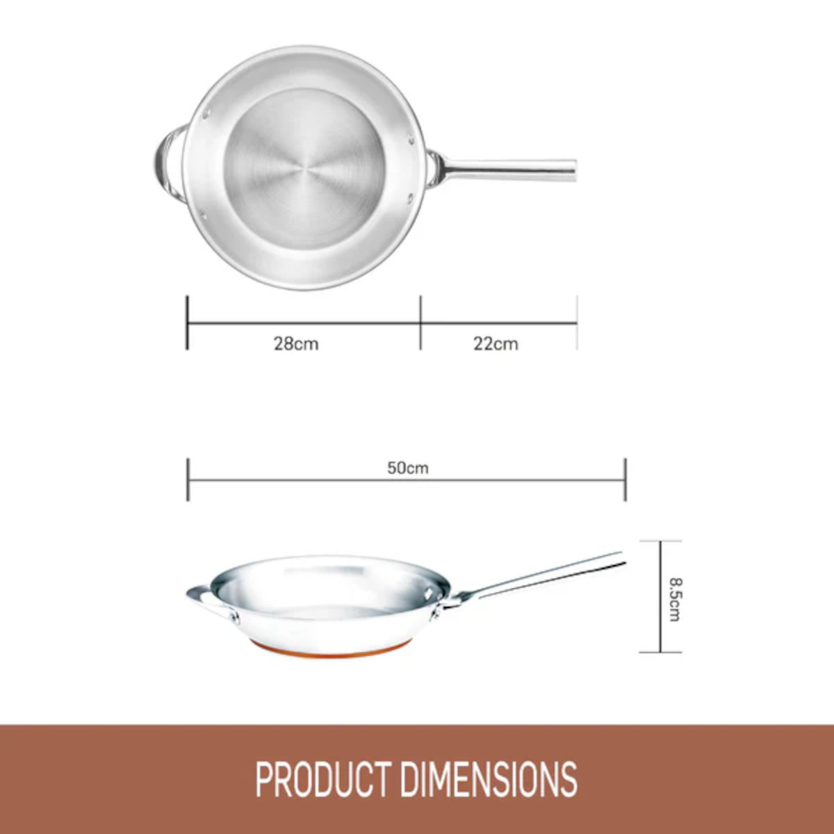 Essteele Per Vita Skillet 28cm