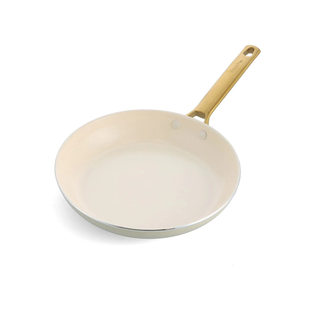 GreenPan Padova Frypan Twin Pack Cream 26cm & 30cm