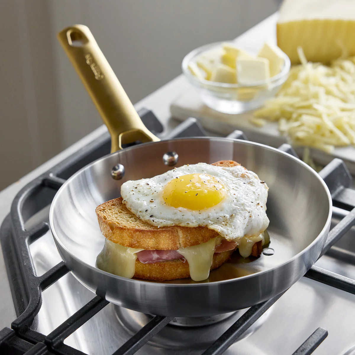 GreenPan Padova Stainless Steel Cookware Set 6 Piece