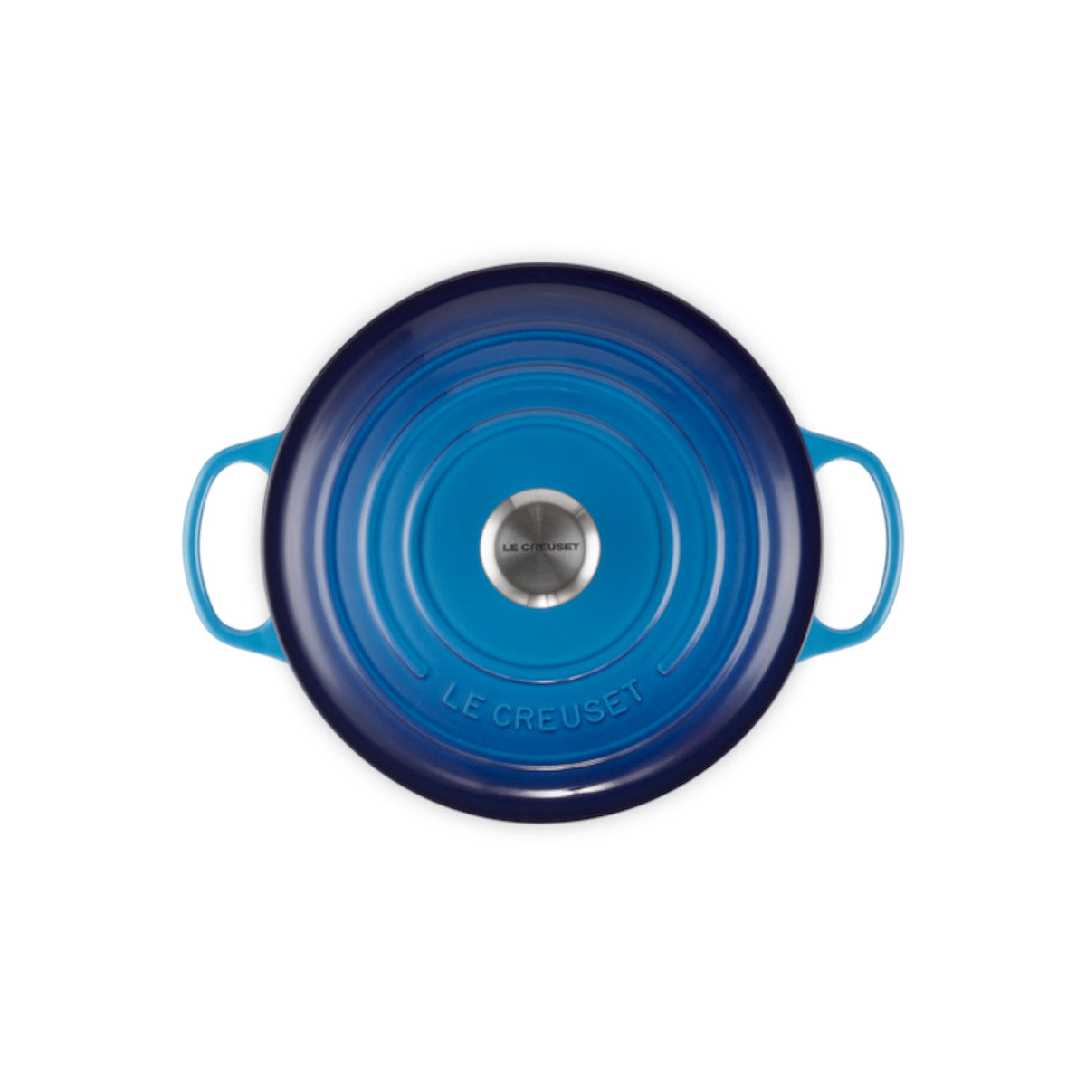 Le Creuset Signature Cast Iron Round Casserole Azure 28cm (6.7L)