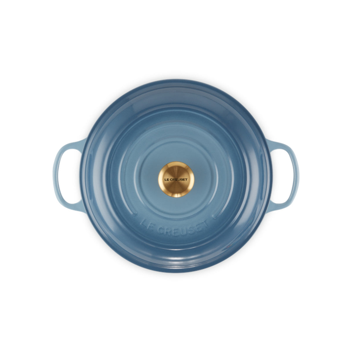 Le Creuset Signature Cast Iron Shallow Casserole Chambray 30cm (3.5L)