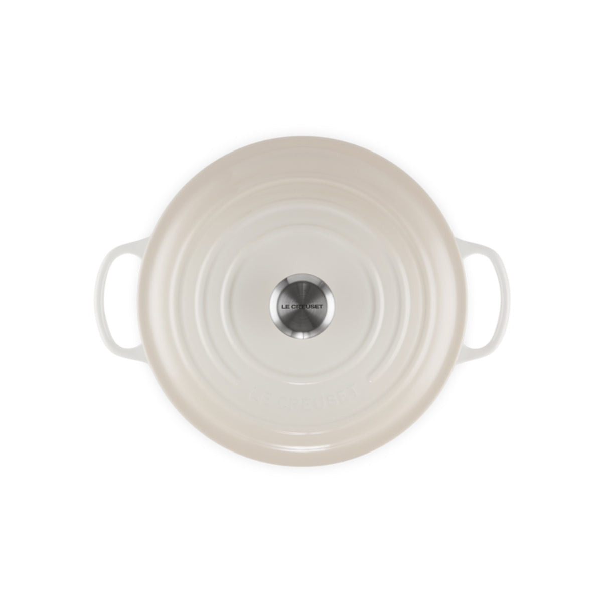 Le Creuset Signature Cast Iron Round Casserole Meringue 28cm (6.7L)