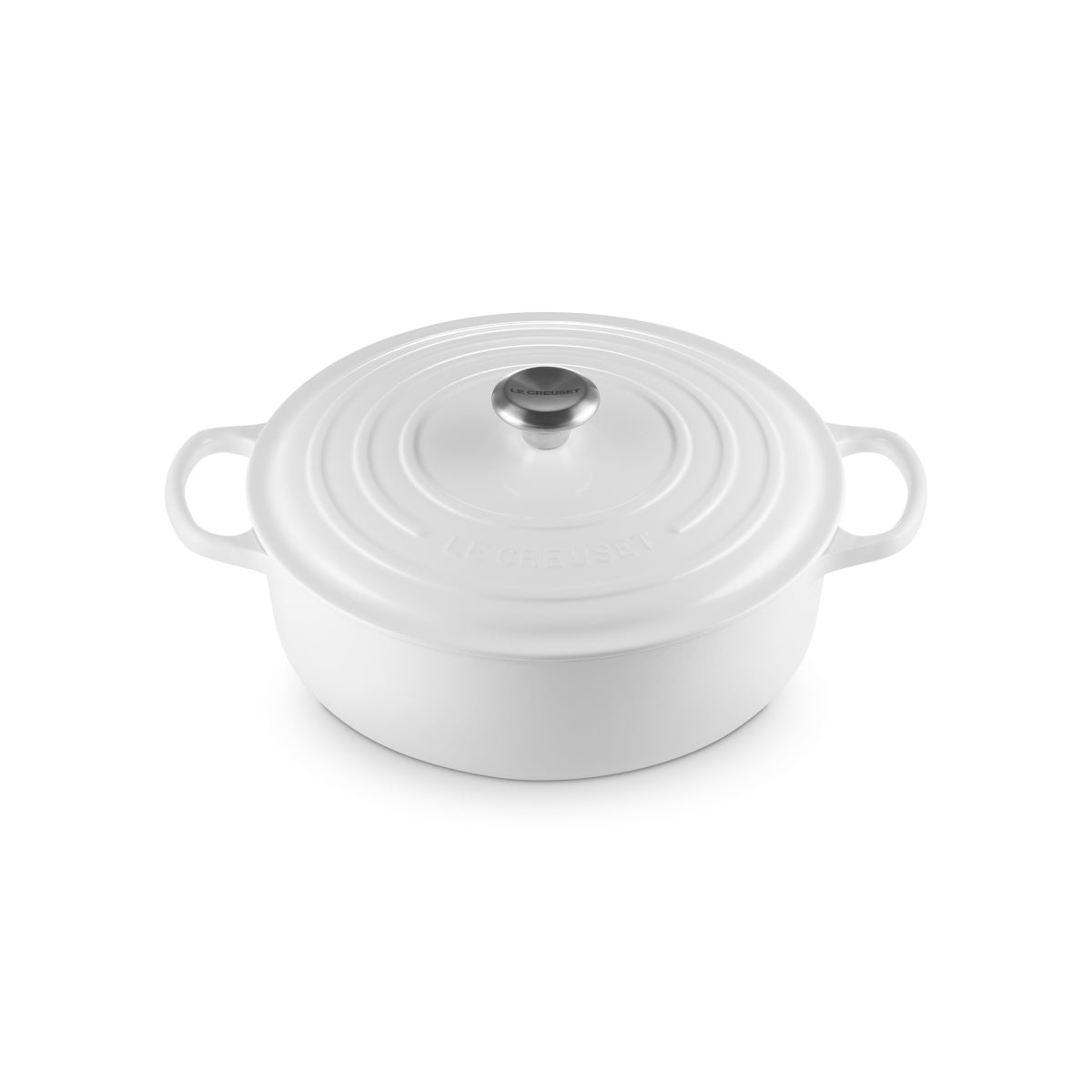 Le Creuset Signature Risotto Pot White 30cm