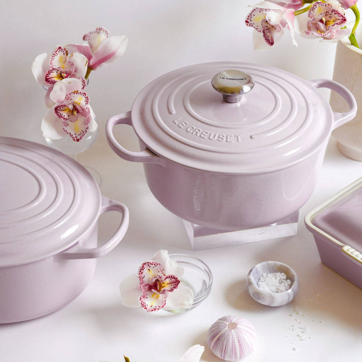 Le Creuset Signature Round Casserole Shallot 20cm