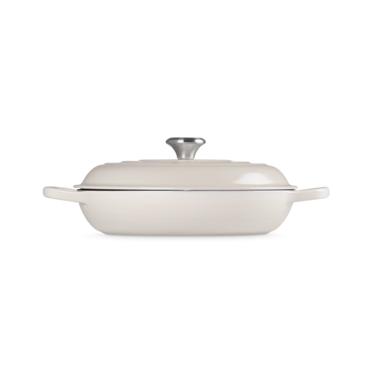 Le Creuset Signature Shallow Casserole Meringue 30cm (3.5L)