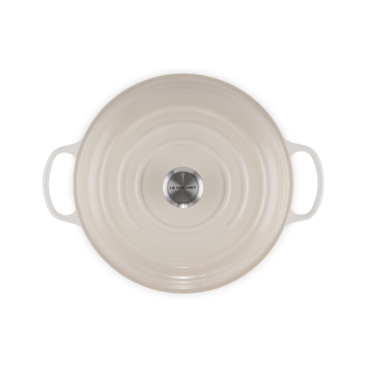 Le Creuset Signature Shallow Casserole Meringue 30cm (3.5L)
