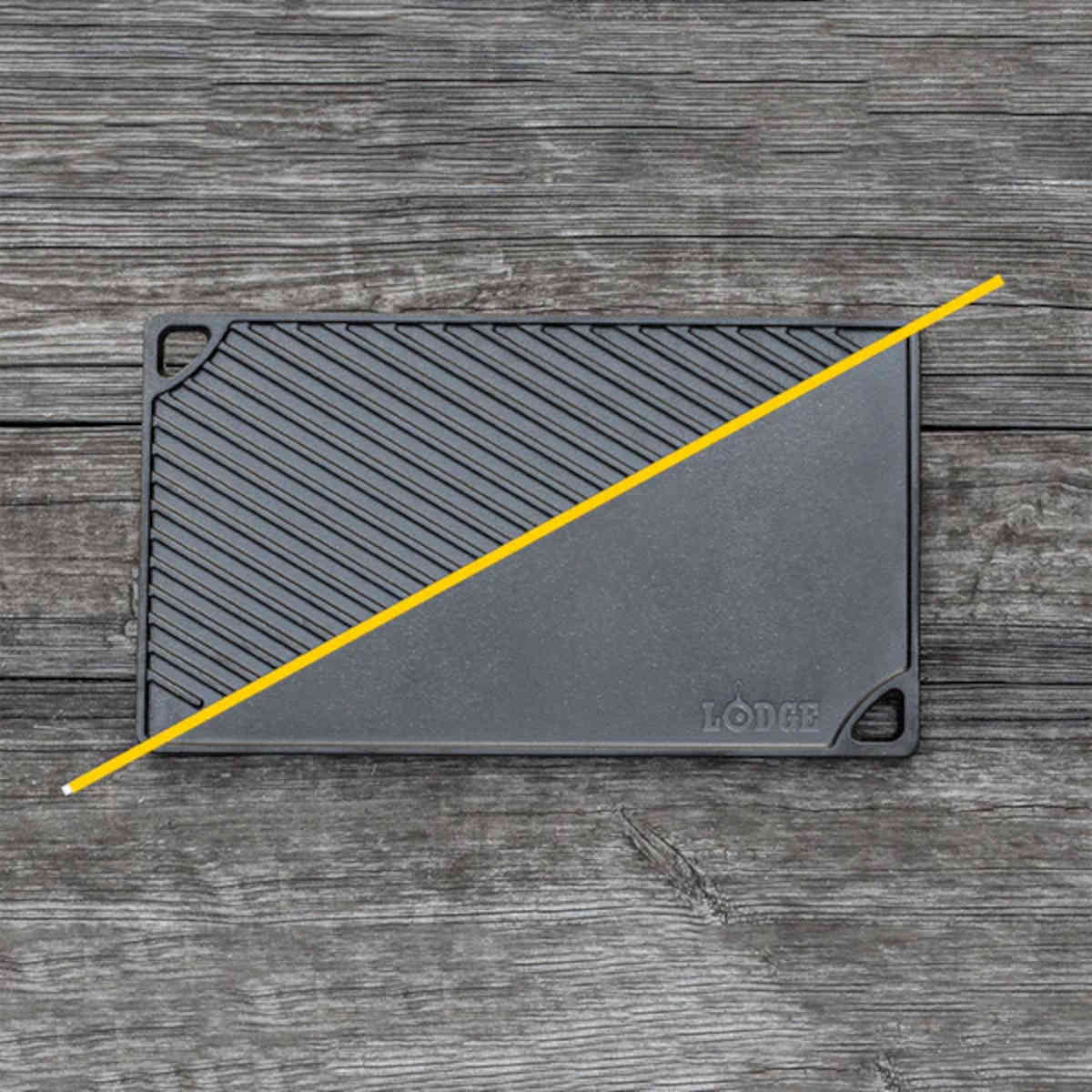 Lodge Cast Iron Double Play Reversible Grill / Griddle