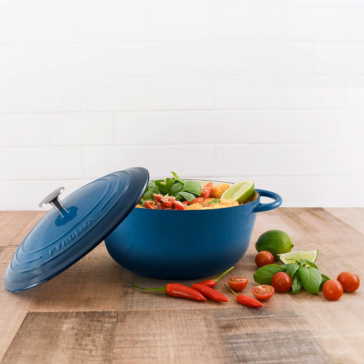 Pyrolux Pyrochef Casserole Ocean Blue 28cm (6L)