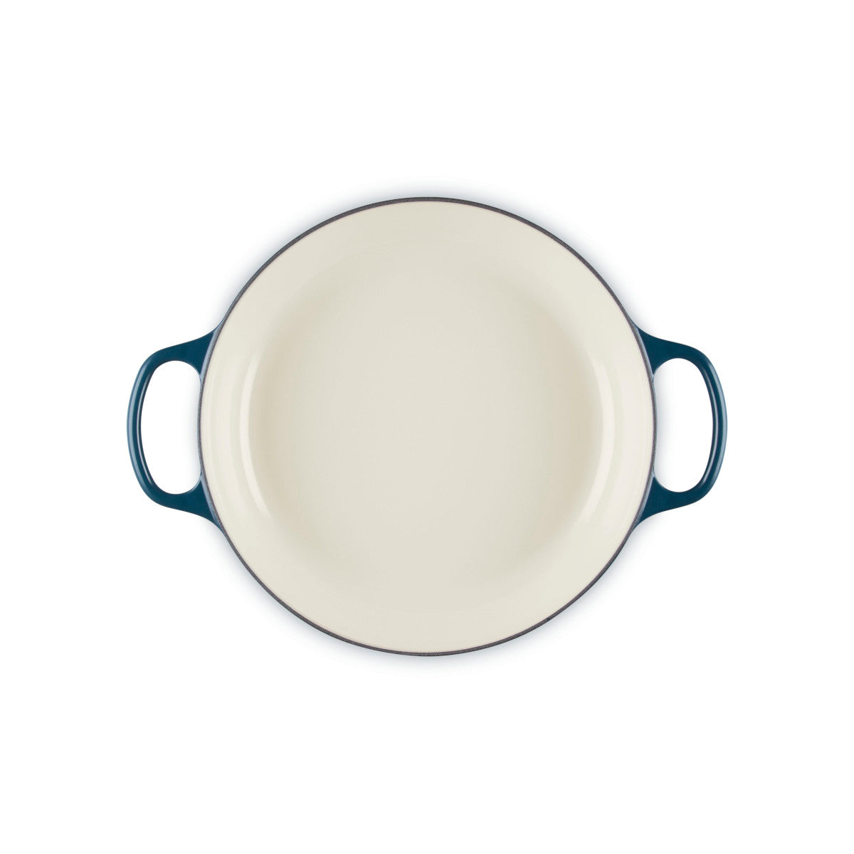 Le Creuset Signature Round Shallow Casserole Nuit 30cm (3.5L)