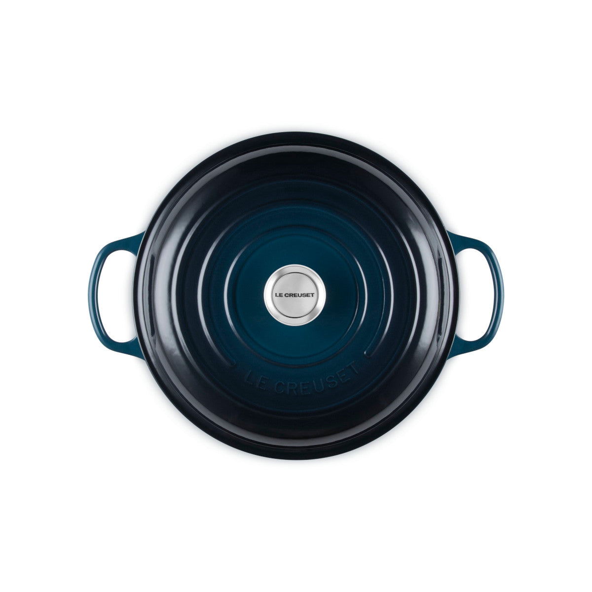 Le Creuset Signature Round Shallow Casserole Nuit 30cm (3.5L)