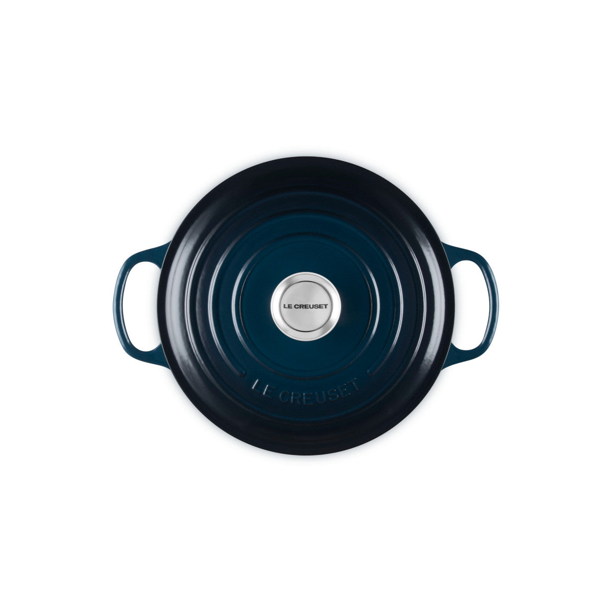 Le Creuset Signature Round Casserole Nuit 24cm (4.2L)