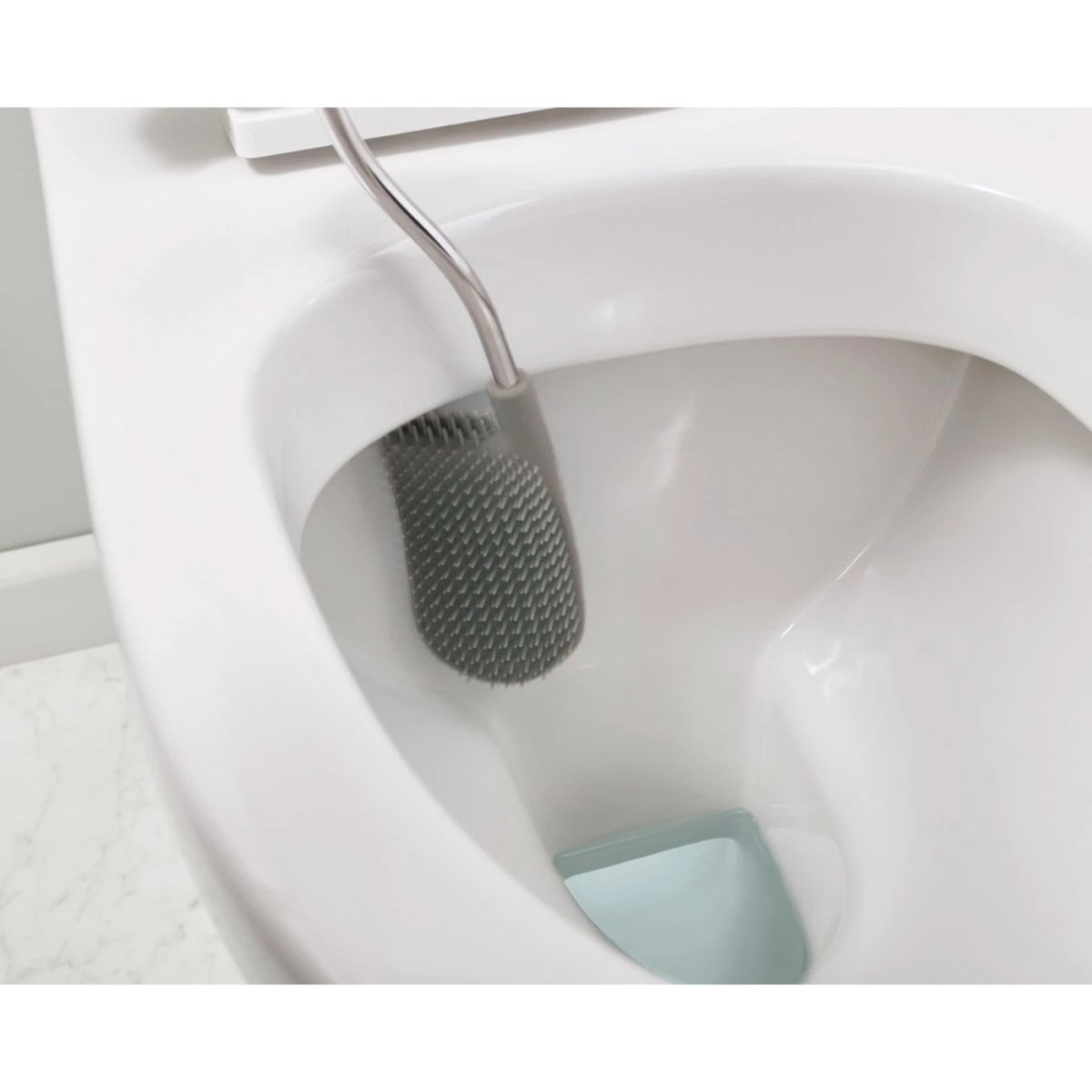 Joseph Joseph Flex Smart Toilet Brush with Stainless Steel Holder