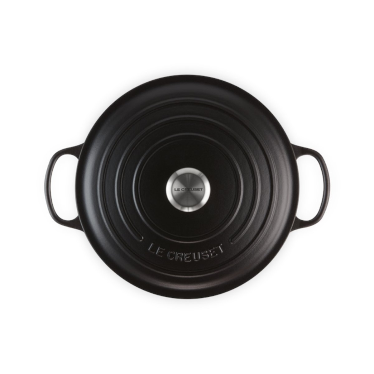 Le Creuset Signature French Oven Satin Black 24cm (4.2L)