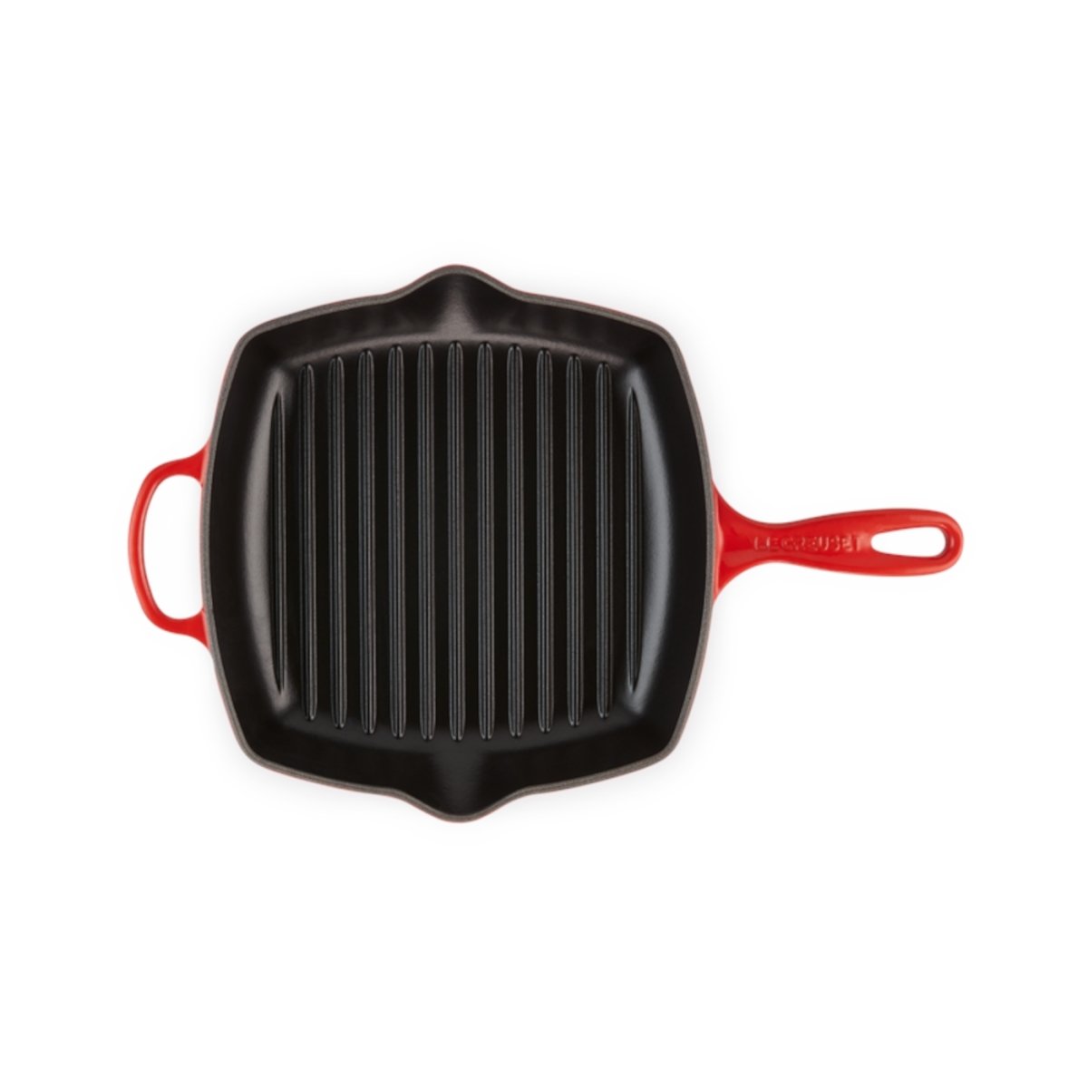 Le Creuset Signature Cast Iron Square Grillit Cerise 26cm