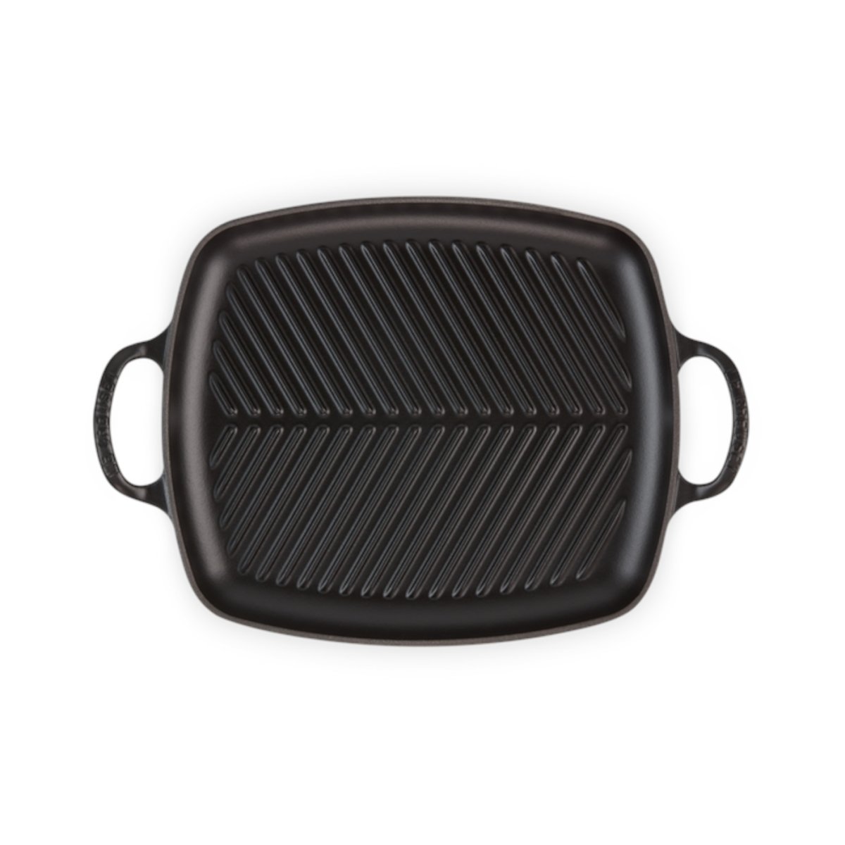 Le Creuset Signature Rectangle Grill Satin Black 30x26cm