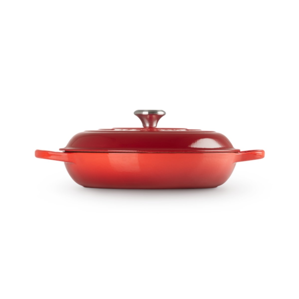Le Creuset Signature Shallow Casserole Cerise 30cm (3.5L)