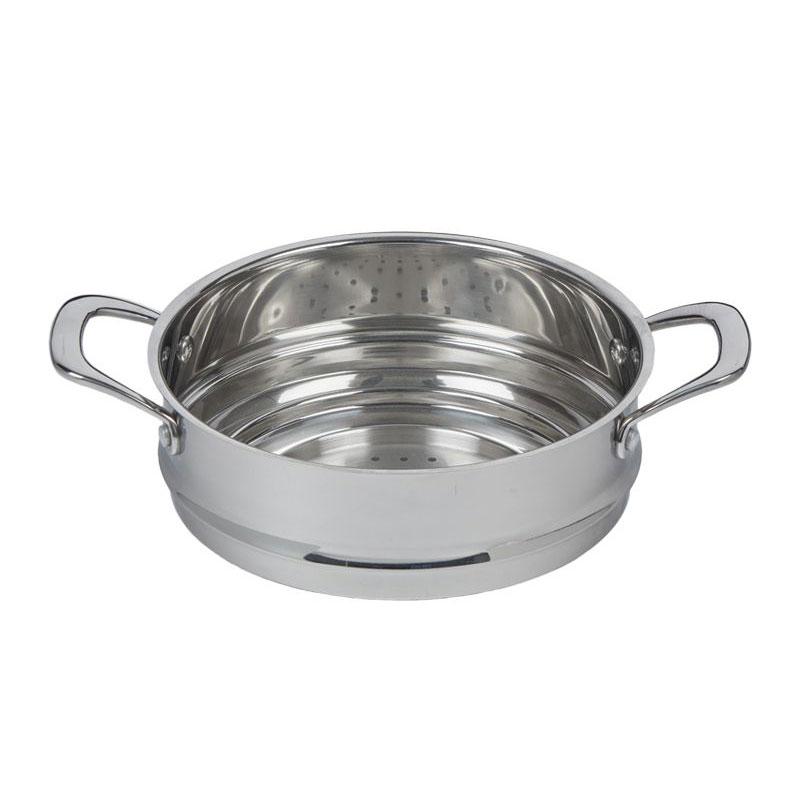 Swiss Diamond Premium Steel Universal Steamer with Lid