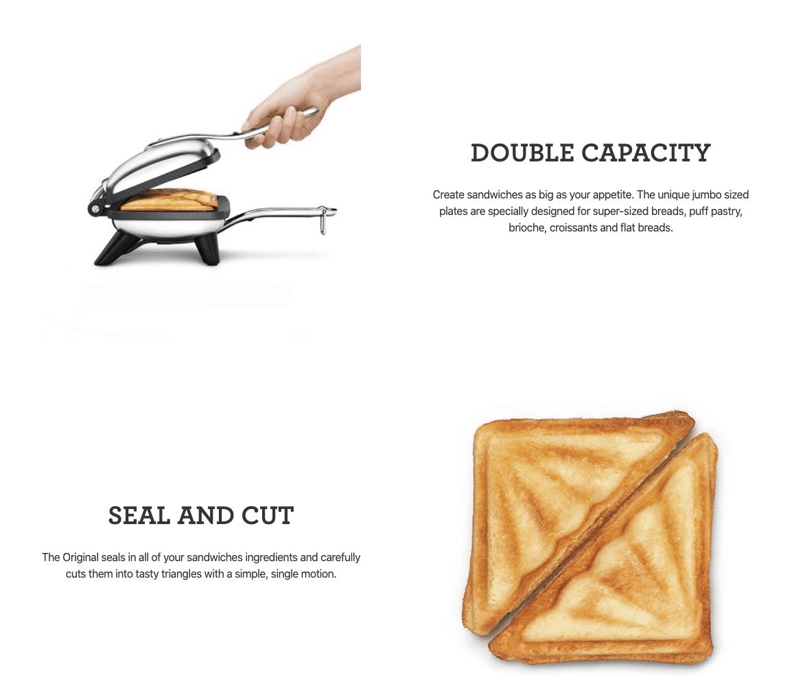 Breville The Original 74' Jaffle Maker Stainless Steel