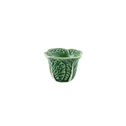 Bordallo Pinheiro Cabbage Egg Cup Green 5cm