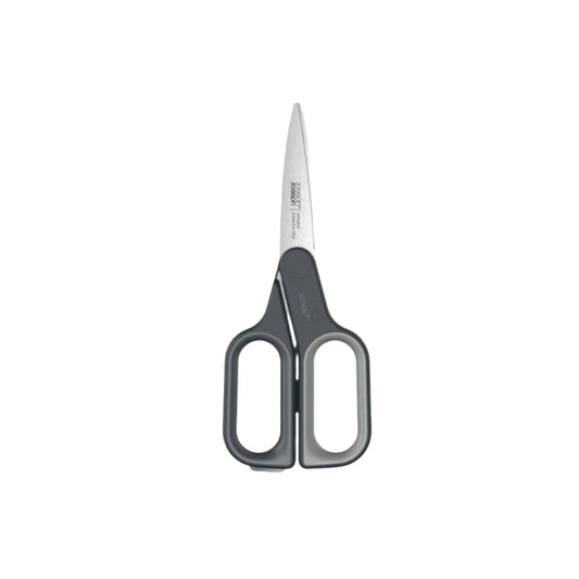 Joseph Joseph PlusCut Scissors with Integrated Box Cutter Grey