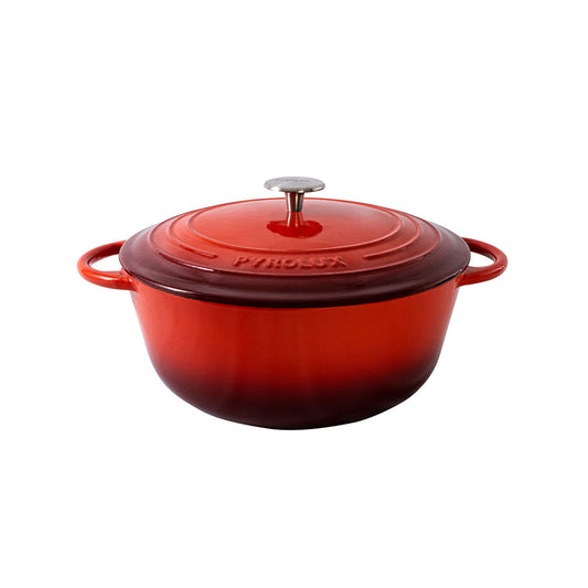 Pyrolux Pyrochef Casserole Chilli Red 24cm (4L)