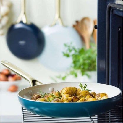 GreenPan Frypan Set Coastal 3 Piece