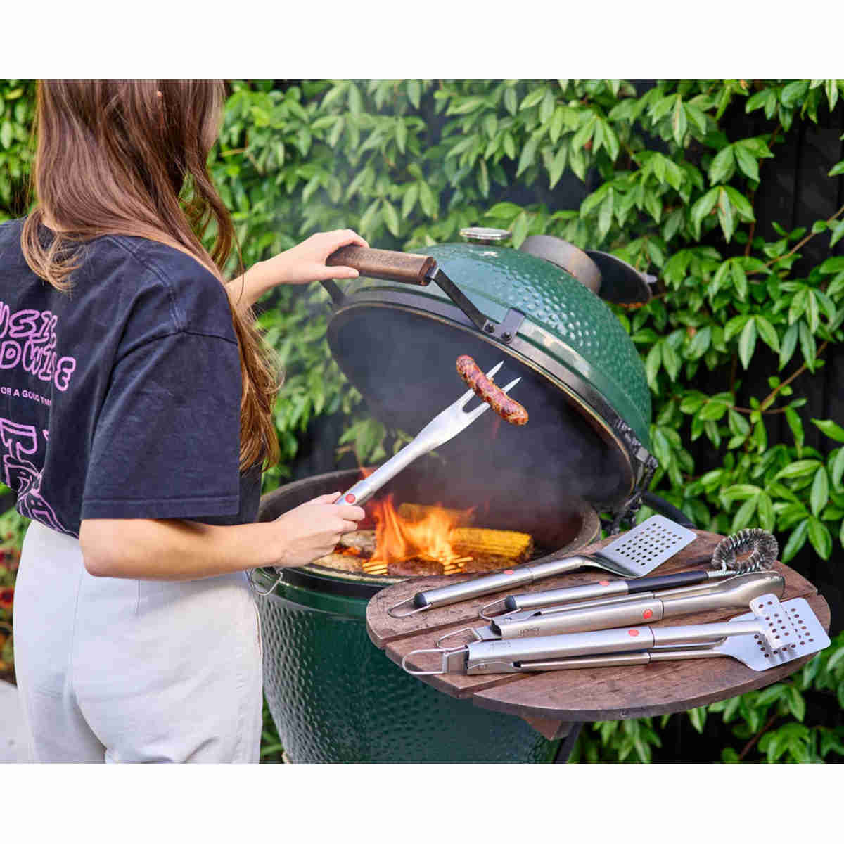 Joseph Joseph GrillOut™ 4-Piece Stainless-Steel BBQ Utensil Set with Storage Case
