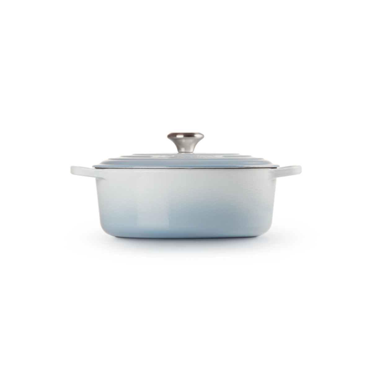 Le Creuset Signature Cast Iron Oval Casserole Coastal Blue 27cm (4.1L)