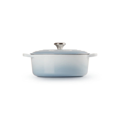 Le Creuset Signature Cast Iron Oval Casserole Coastal Blue 27cm (4.1L)