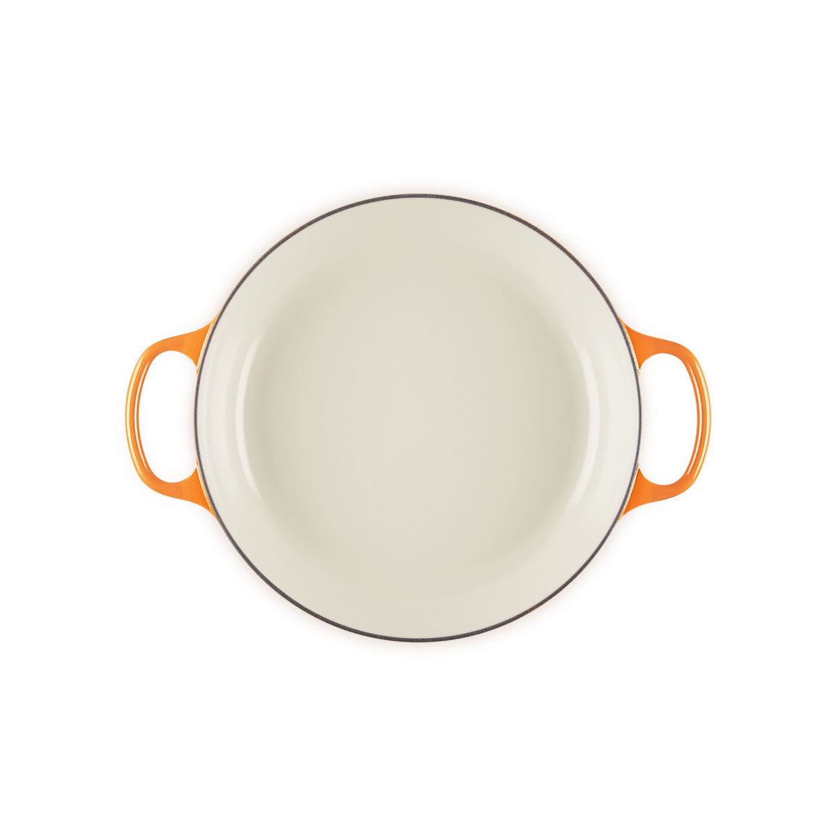 Le Creuset Signature Cast Iron Shallow Casserole Flamme Dorée 30cm (3.5L)