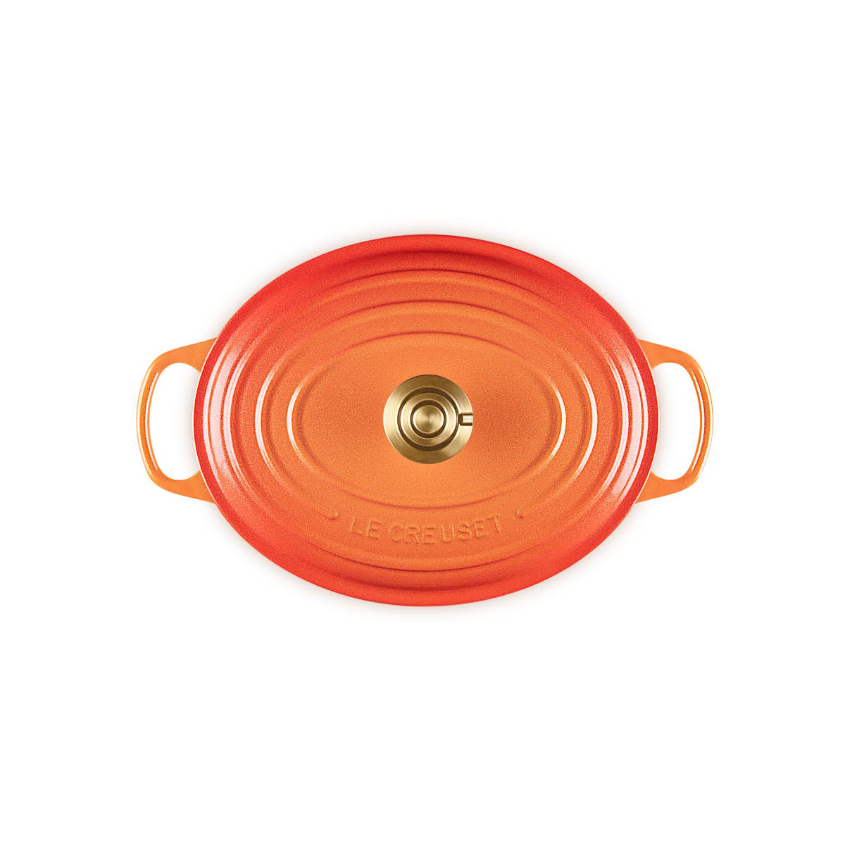 Le Creuset Signature Cast Iron Shallow Casserole Flamme Dorée 30cm (3.5L)