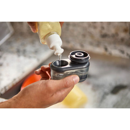 Joseph Joseph SinkTech Compact Soap Dispensing Washing Up Brush with Steel Stand