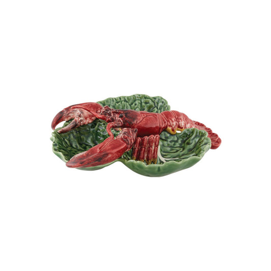 Bordallo Pinheiro Cabbage with Lobster Appetiser Plate Large