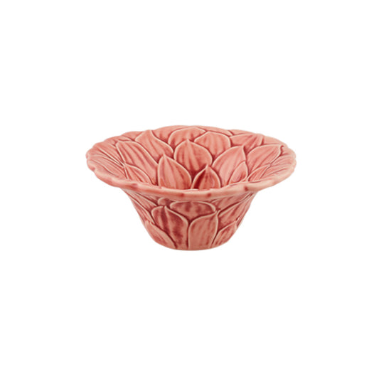 Bordallo Pinheiro Maria Flor Dahlia Bowl Pink 16cm
