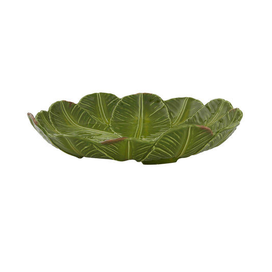 Bordallo Pinheiro Banana from Madeira Centrepiece Leaves 40.5cm
