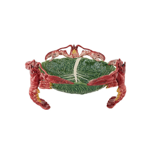 Bordallo Pinheiro Cabbage with Lobster Centrepiece 49cm
