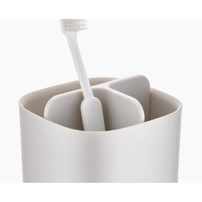 Joseph Joseph EasyStore Toothbrush Caddy Ecru