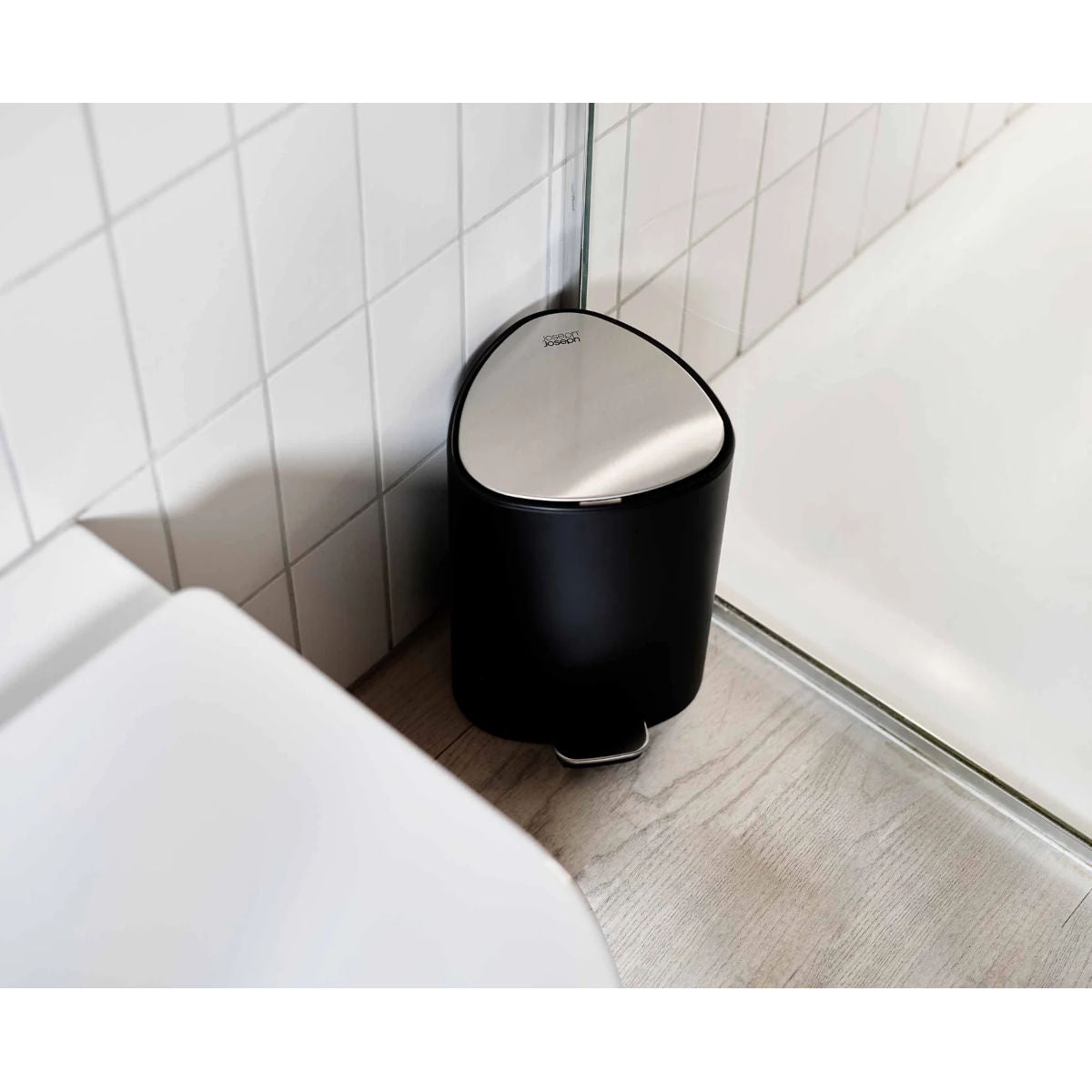Joseph Joseph EasyStore Pedal Bin Matte Black 5L