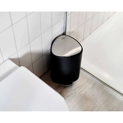 Joseph Joseph EasyStore Pedal Bin Matte Black 5L