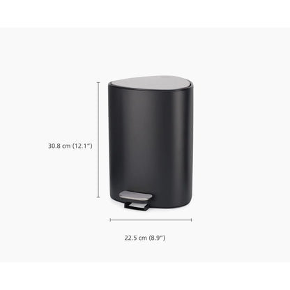 Joseph Joseph EasyStore Pedal Bin Matte Black 5L
