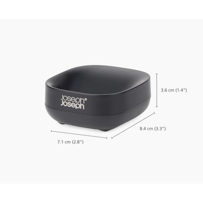Joseph Joseph Slim Compact Soap Dish Matte Black