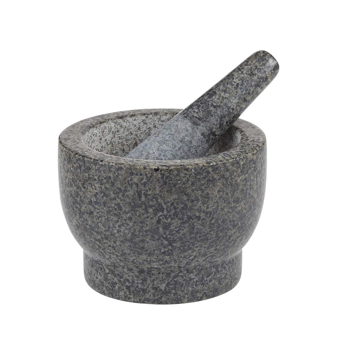 Davis & Waddell Traditional Granite Mortar and Pestle Grey