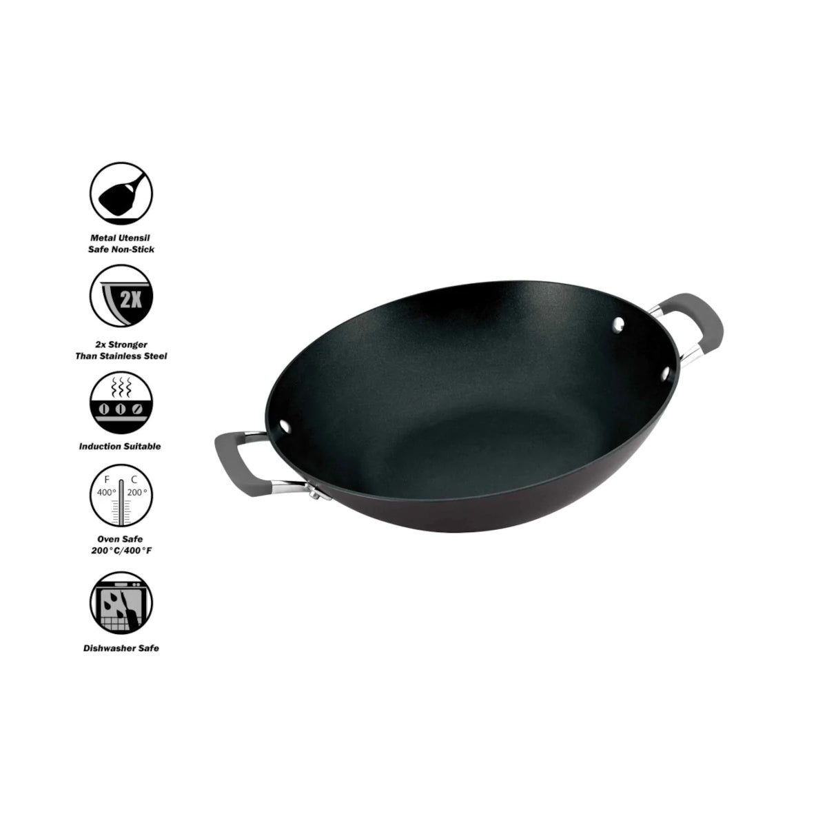 Anolon Endurance+ Nonstick Induction Wok 36cm