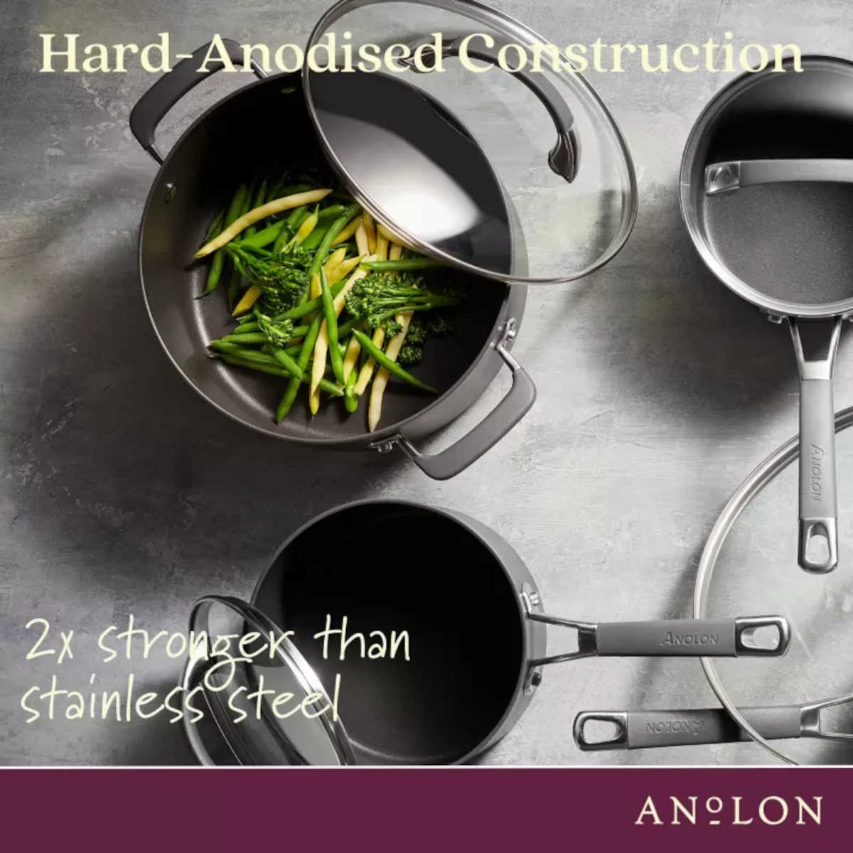 Anolon Endurance+ Nonstick Induction Milkpan 14cm (900ml)