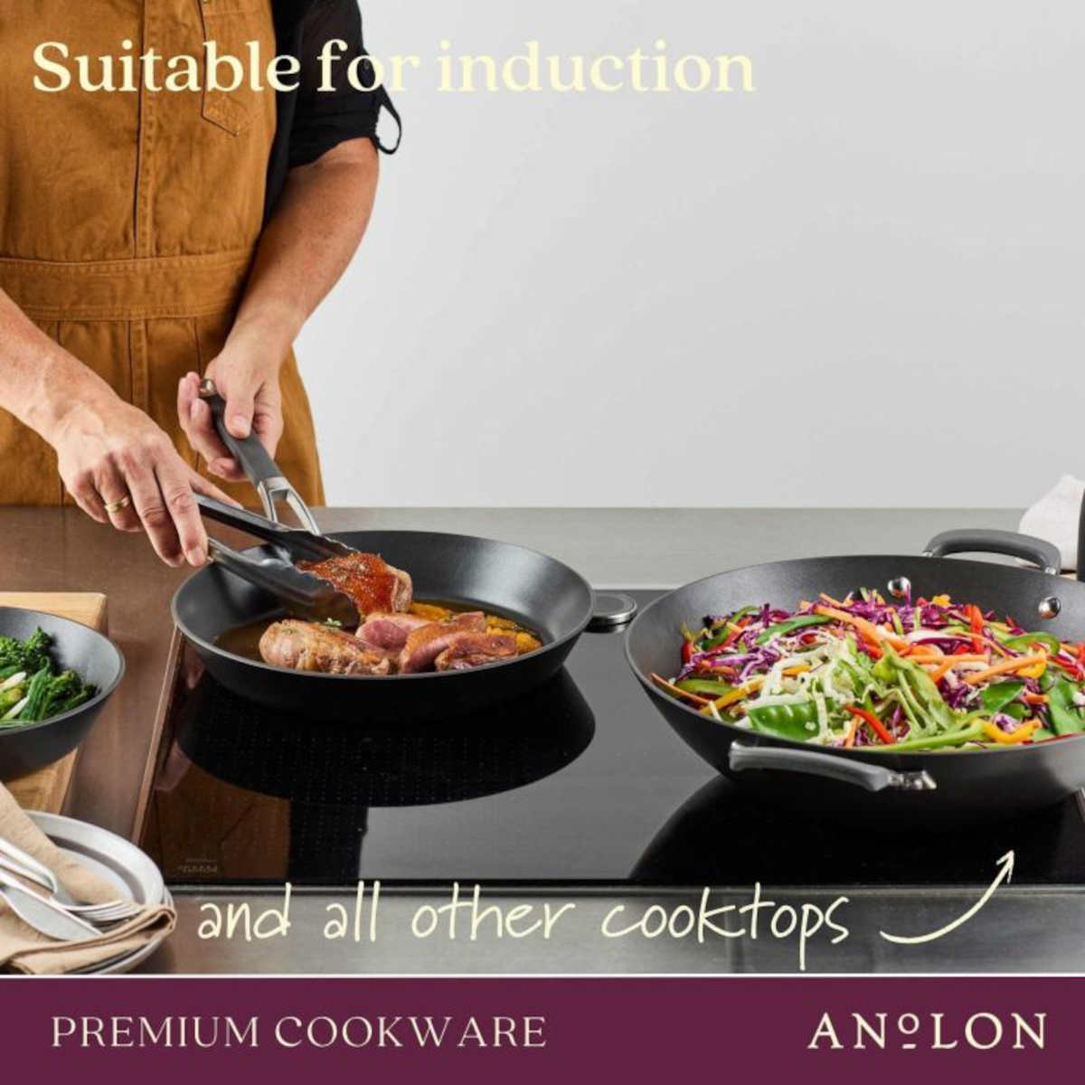 Anolon Endurance+ Nonstick Induction Milkpan 14cm (900ml)