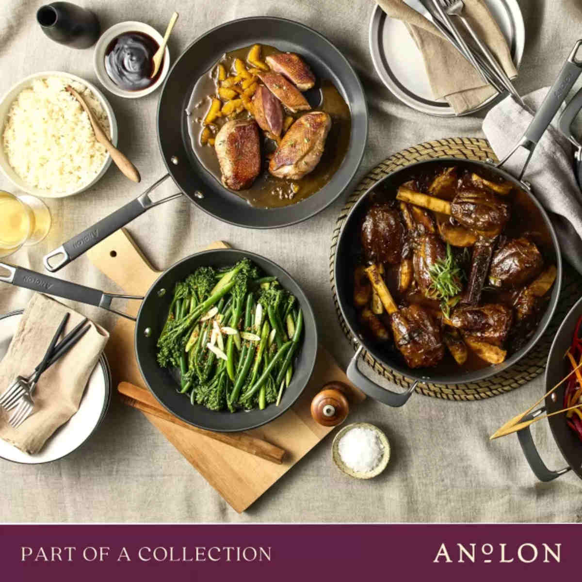 Anolon Endurance+ Nonstick Induction Milkpan 14cm (900ml)